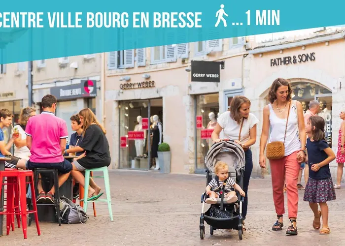 Le Nid Douillet Topdestination-Bourg - Centre Ville - 3 Etoiles